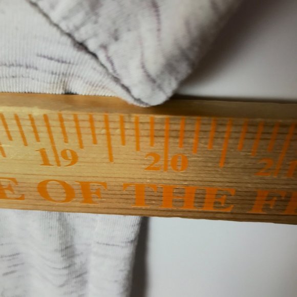 Ecko Unltd T Shirt V-Neck Graphic Tee Short Sleeve Cotton Solid Logo Print Gray - Picture 5 of 6